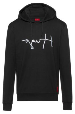 hugo white sweatshirt