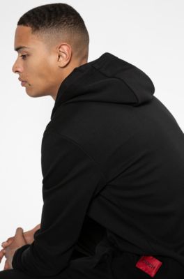 hugo boss reverse logo hoodie