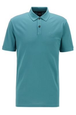 hugo boss pima cotton polo shirt