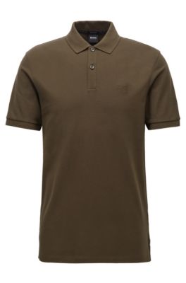 hugo boss pima cotton polo shirt