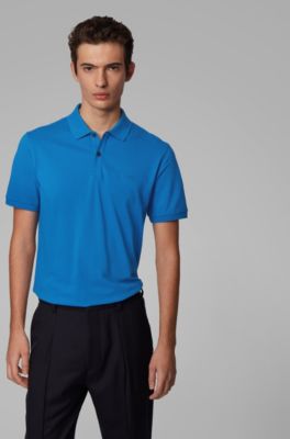 hugo boss regular fit pima cotton