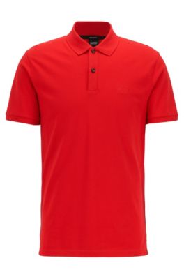 red boss polo