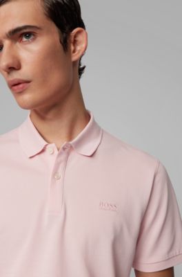 pink boss polo shirt