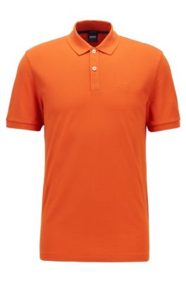 orange hugo boss top