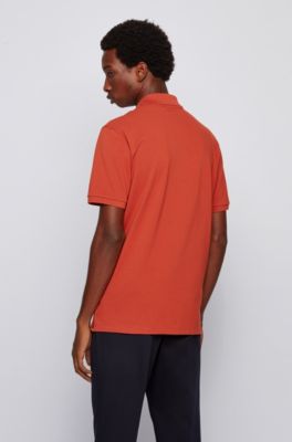 hugo boss orange polo shirt