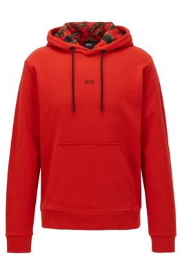 Men's Hoodies | Orange | HUGO BOSS