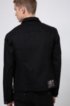 Slim-fit jacket in black-black stretch denim, Black