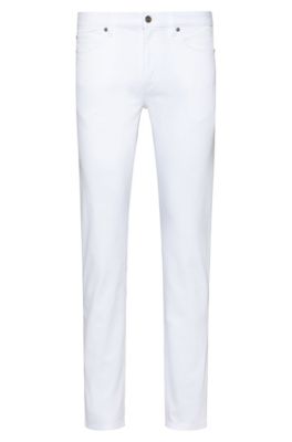 hugo boss white jeans