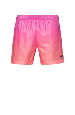 hugo boss shorts pink