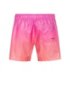 Quick-drying swim shorts with d&eacute;grad&eacute; print, Pink