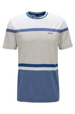 hugo boss striped t shirt