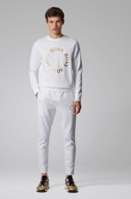 hugo boss white tracksuit