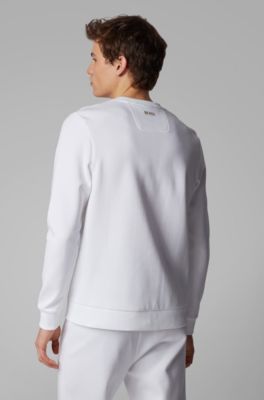 white hugo boss tracksuit