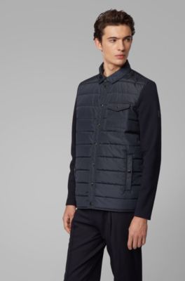 Hybrid jacket with lightweight padding