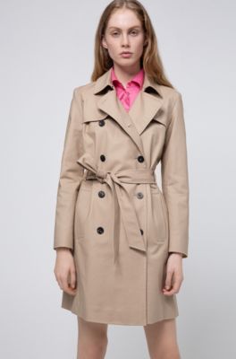 hugo boss trench coat women's