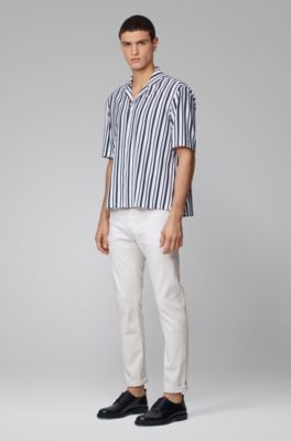 hugo boss white jeans