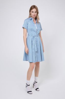 light blue tshirt dress