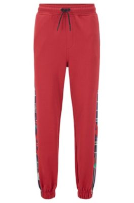 hugo boss tracksuit red