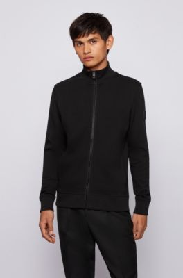 hugo boss jersey jacket