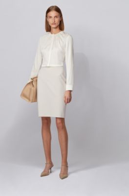 costume blanc hugo boss