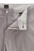 Slim-fit jeans in satin-stretch denim with monogram lining, Silver