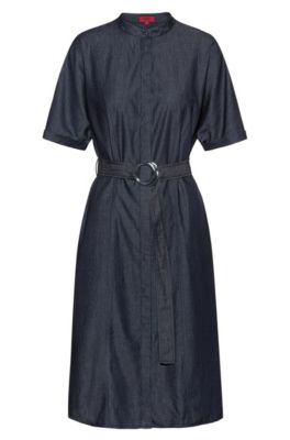 hugo boss denim dress