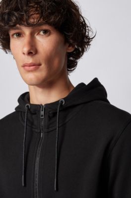 hugo boss zipper hoodie