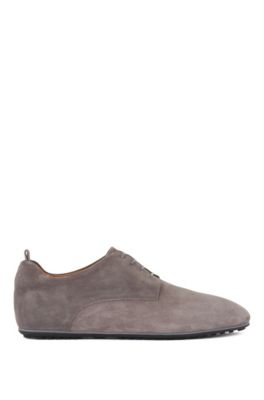 hugo boss suede derby shoes