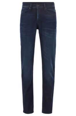 boss taber stretch tapered jeans