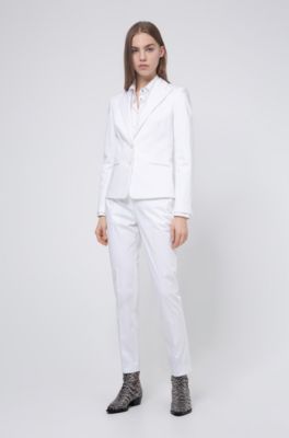 costume blanc hugo boss