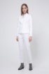 Regular-fit jacket in stretch cotton, White