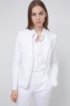 Regular-fit jacket in stretch cotton, White