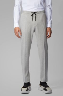 hugo boss stretch trousers