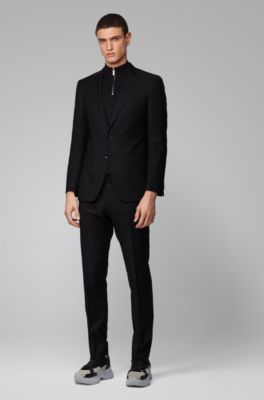 hugo boss black slim fit suit