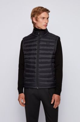 hugo boss down gilet