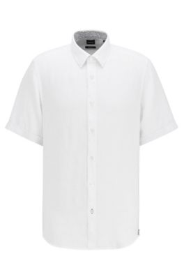 hugo boss short sleeve shirt sale
