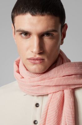 hugo boss mens scarf sale