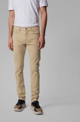 hugo boss beige jeans