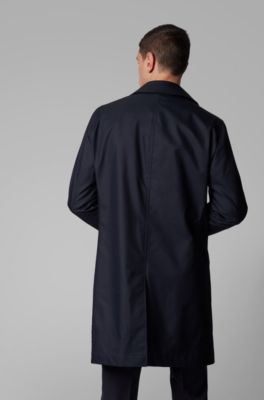 hugo boss crombie coat