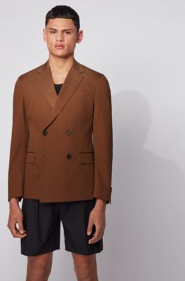 hugo boss double breasted jacket