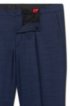 Extra-slim-fit trousers in a virgin-wool blend, Blue