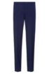 Slim-fit trousers in a super-stretch wool blend, Blue
