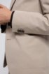 Extra-slim fit jacket in stretch cotton, Beige