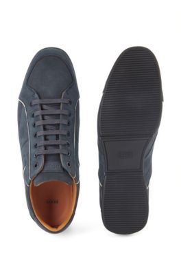 hugo boss leather trainers