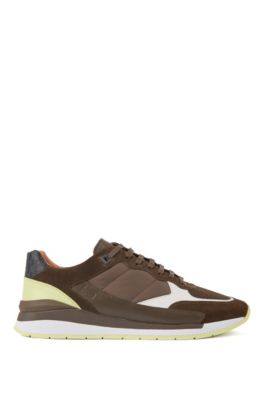 hugo boss khaki trainers