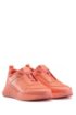 Running-style trainers in tonal nappa leather and mesh, Pink