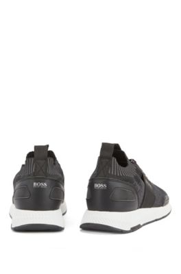 BOSS - Running-style trainers in mixed 