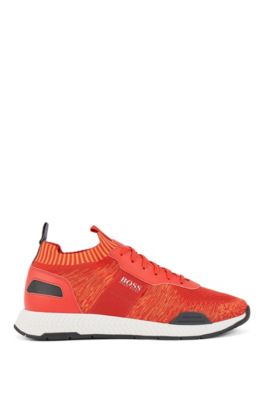 hugo boss red sneakers