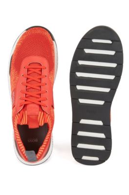 hugo boss trainers red