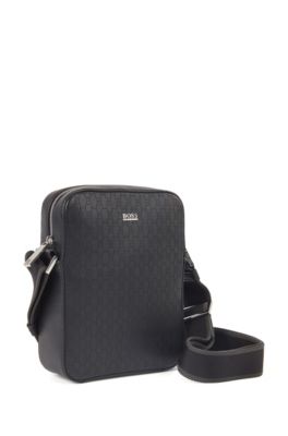hugo boss leather pouch
